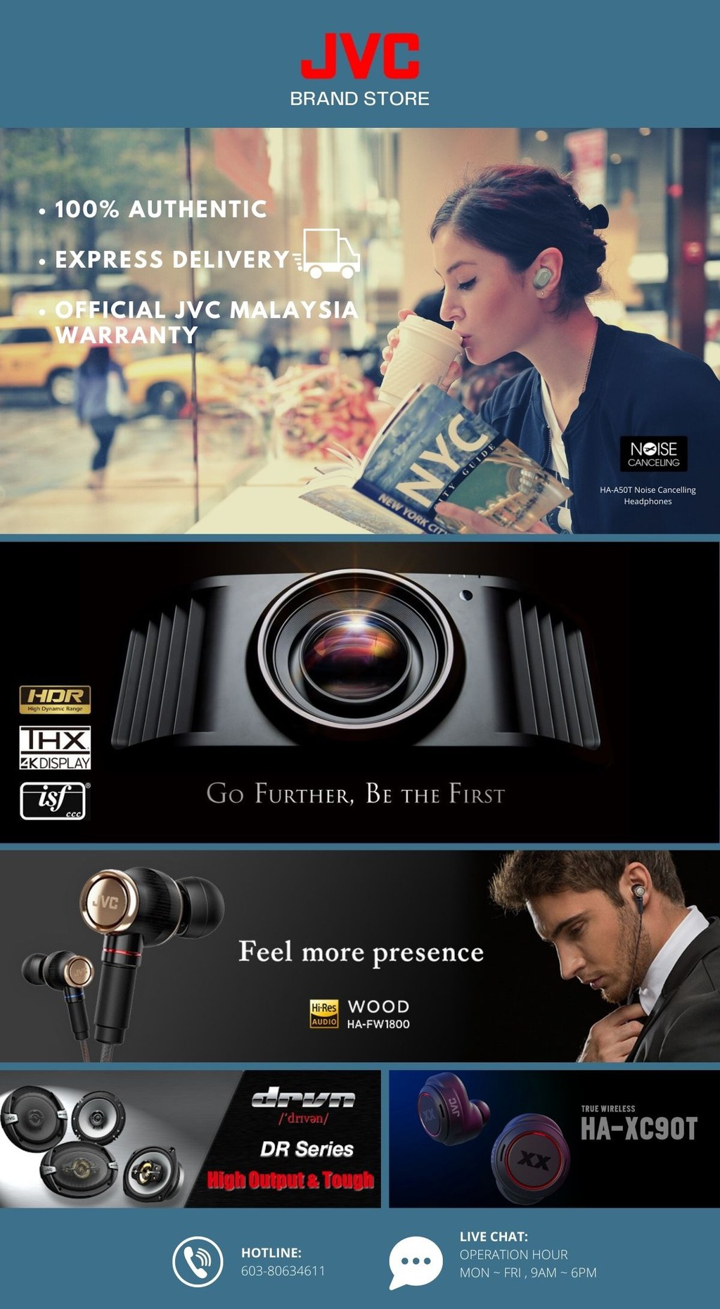 JVC BRAND STORE Online, August 2026 | Shopee Malaysia