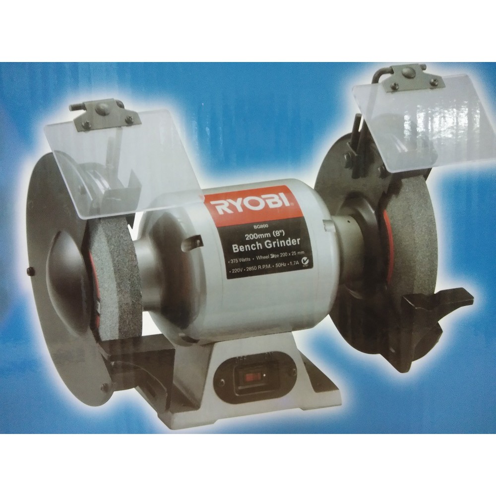 Ryobi 8 deals bench grinder