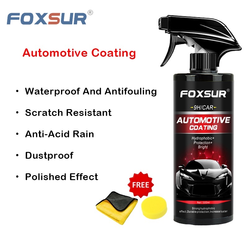 Foxsur Automotive Coating Ceramic Nano Car Coating Spray Car Care (500ml)