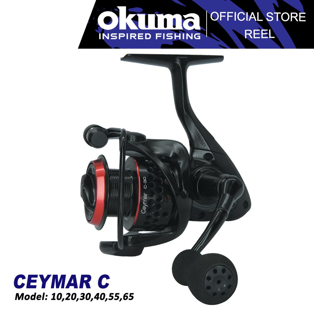 Okuma Ceymar C Max Drag 3kg-16kg Spinning Fishing Reel Mesin