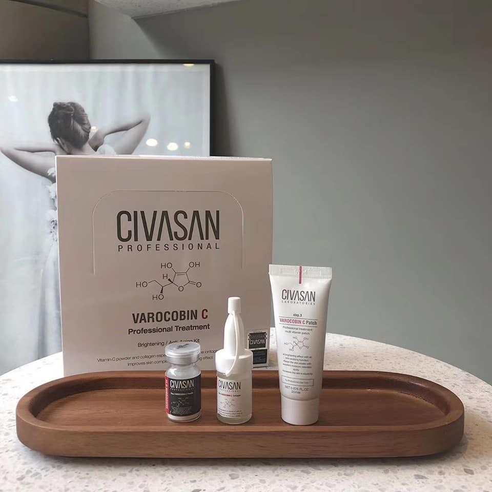 Civasan Varocobin C Professional Treatment Kit 美C焕肤| Shopee