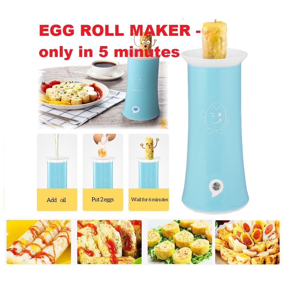 Electric Automatic Multifunctiona Mini Egg sausage Roll Maker