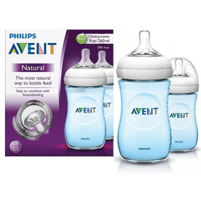 Avent 260ml bottle twin clearance pack