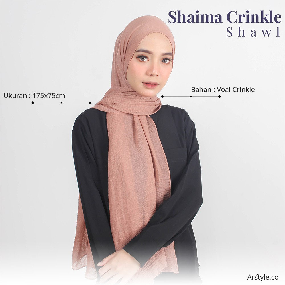 Pashmina deals crinkle shawl