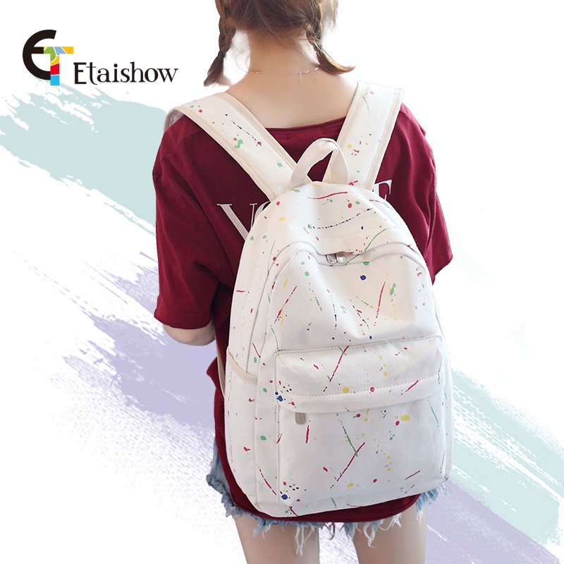 School bag outlet white