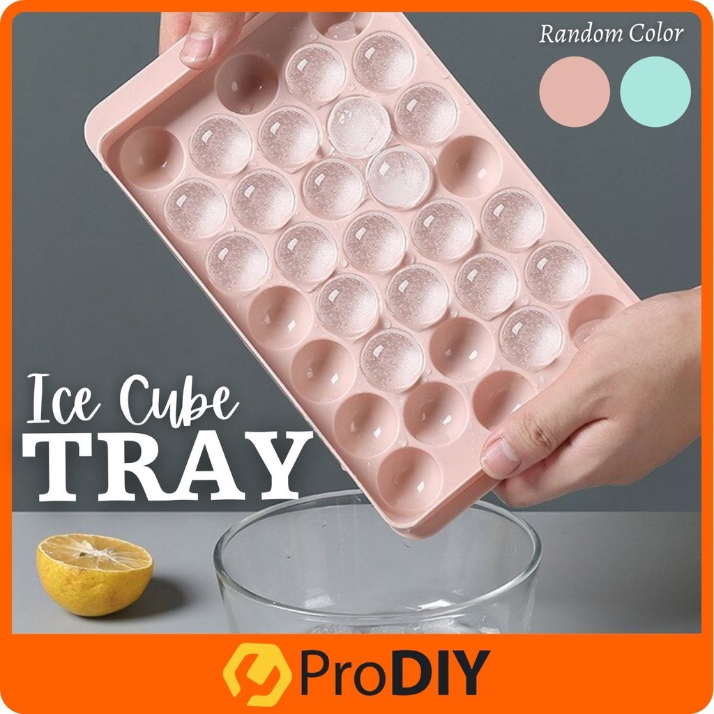 Flexible Silicon Ice Cube Trays Maker Mold (37 Ice Cubes, Dimension : 7.7  in X 4.5 in