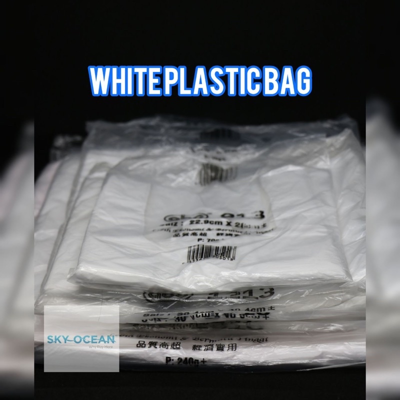 Clear Singlet Plastic Bag (L) - Freshening Industries