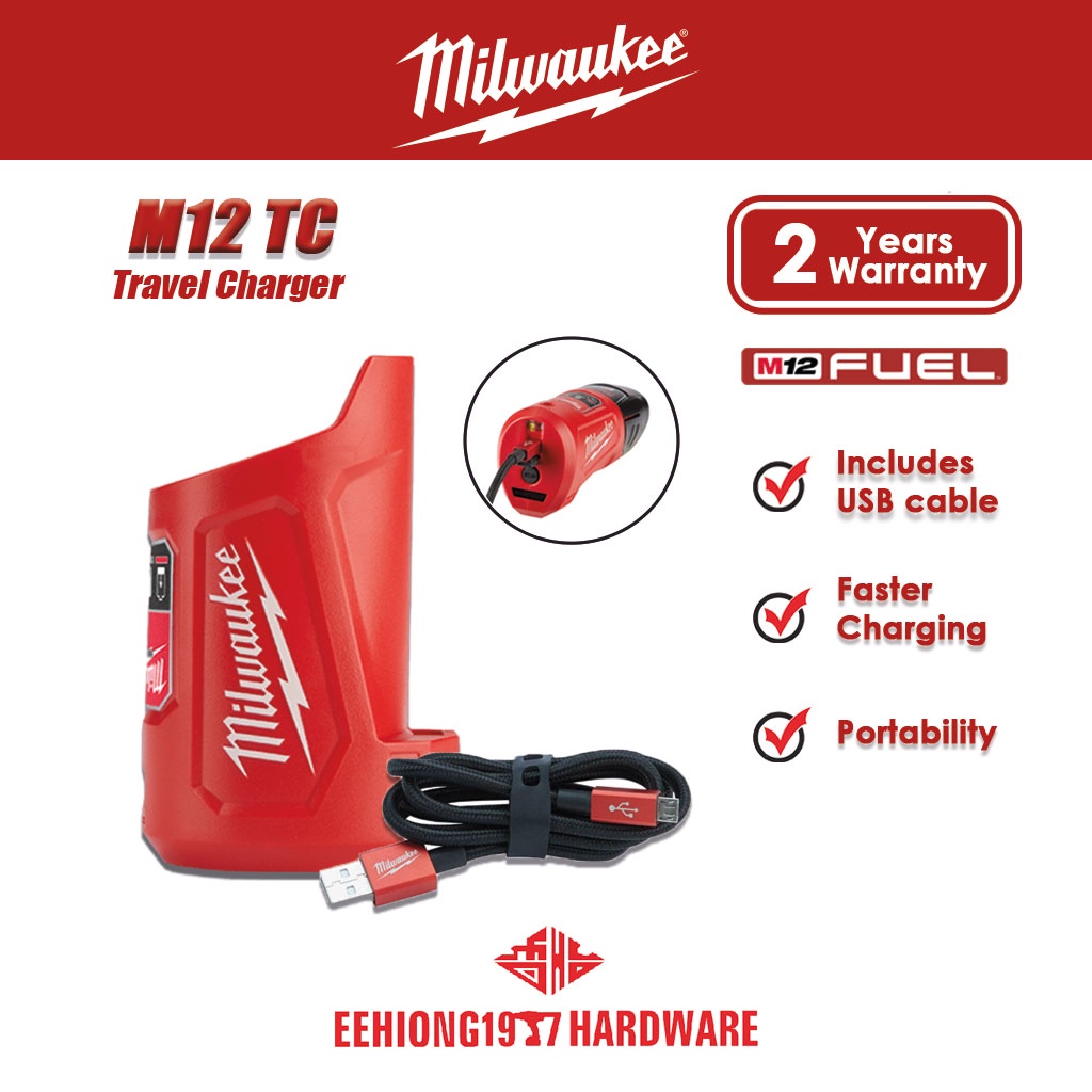 Milwaukee cheap compact charger