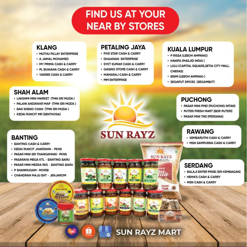 SUN RAYZ MART (QBB Official Store), Online Shop | Shopee Malaysia