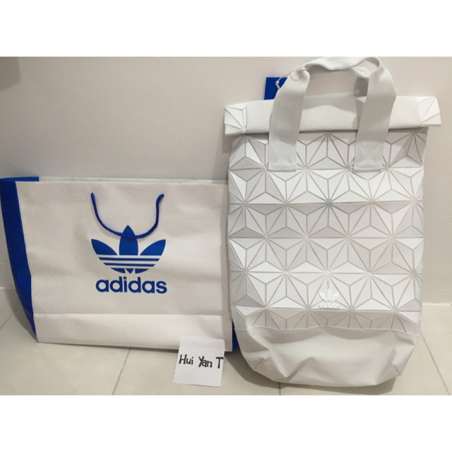 Adidas roll top hot sale backpack 3d