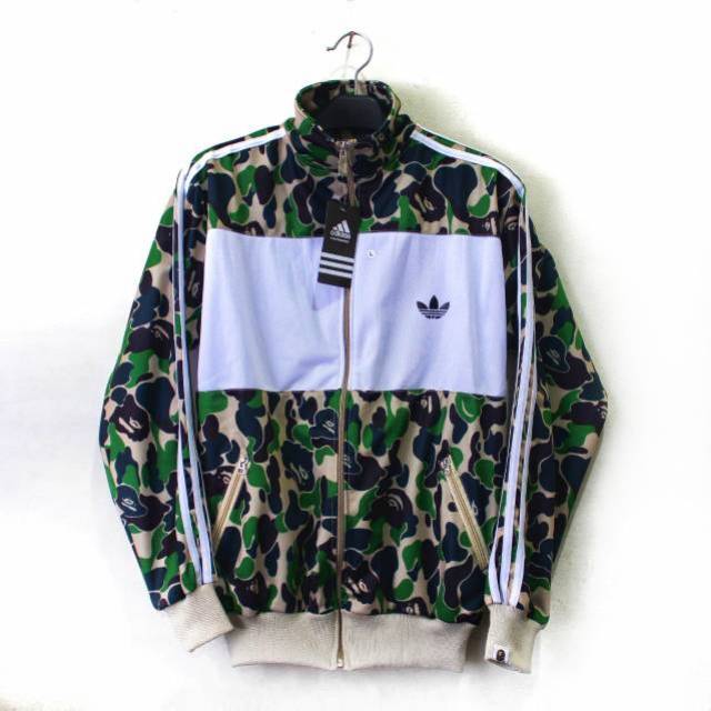 Adidas x sale bape track top