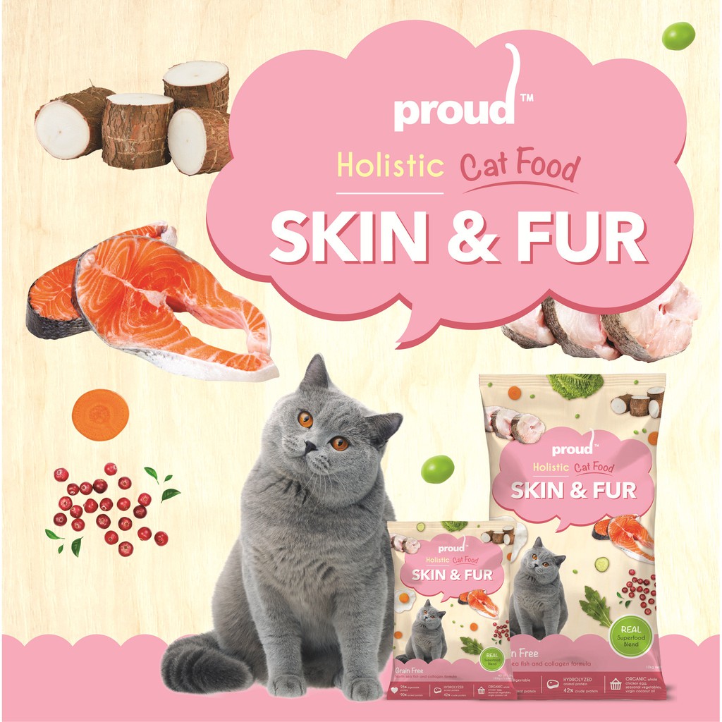 Proud holistic hot sale cat food