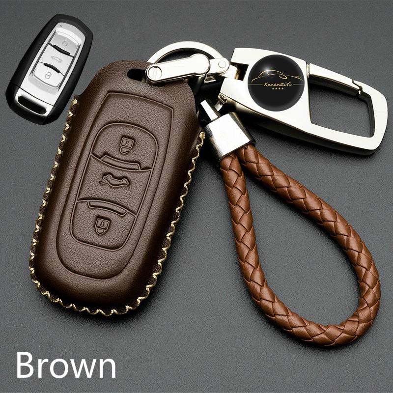 1 Piece Proton X70 Keyless Remote Car Key Leather Case Cover Car Key Cover