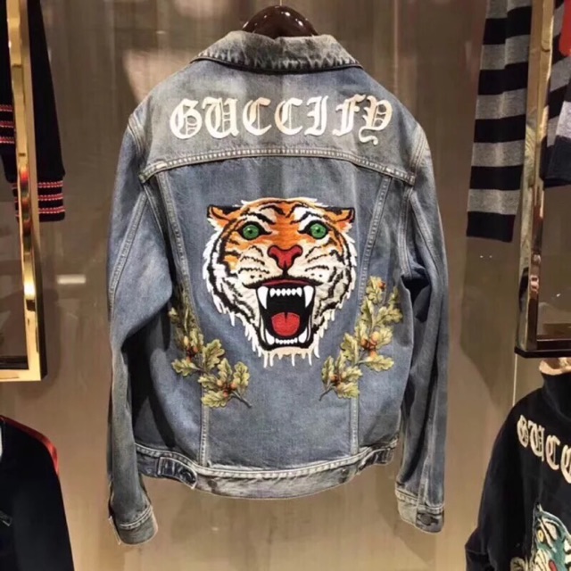 Guccify denim jacket sale