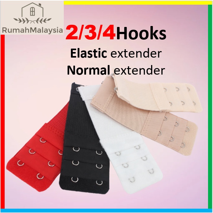 Bra Extender 2 3 4 hooks normal and elastic Hook Adjustable Bra