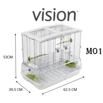 Vision bird cage clearance m01