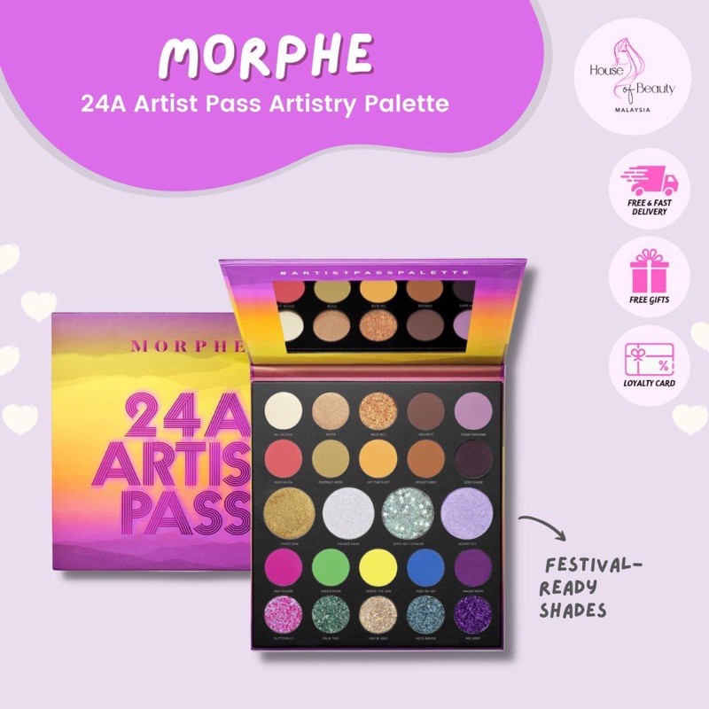 Morphe 24a deals artist pass