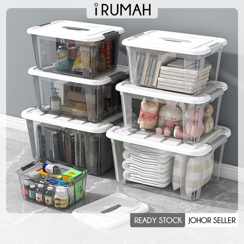 40cm Kitchen Rice Storage Box Grain Container Kitchen Organizer Large  Plastic Flour Rice Boxes Dust-Proof Moisture