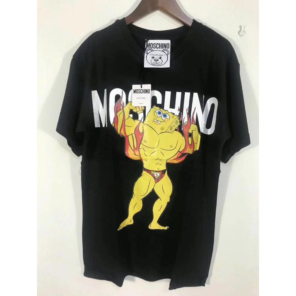 Moschino spongebob shop t shirt