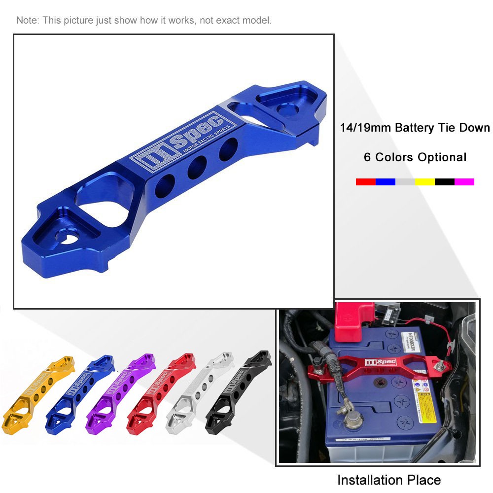 Battery deals car holder