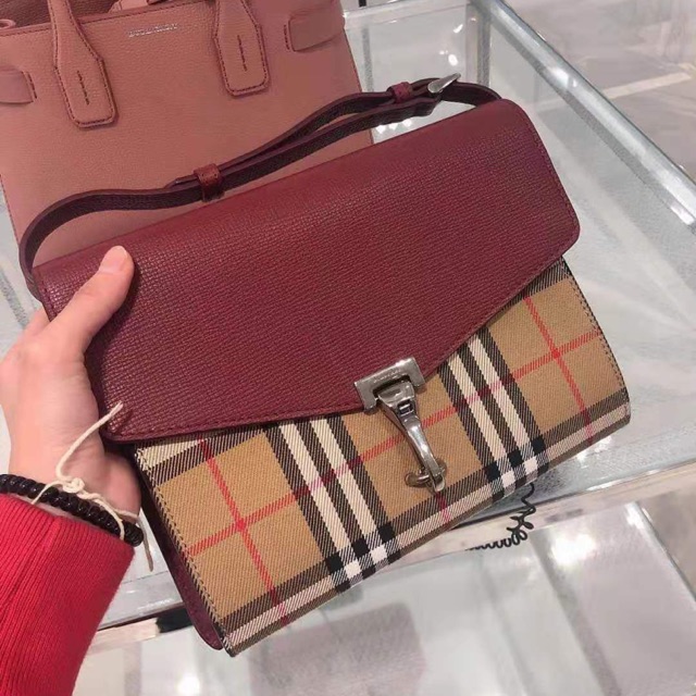 Burberry metis bag. Burgandy | Shopee Malaysia