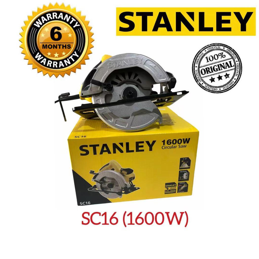 Stanley sc16 1600w circular saw price hot sale