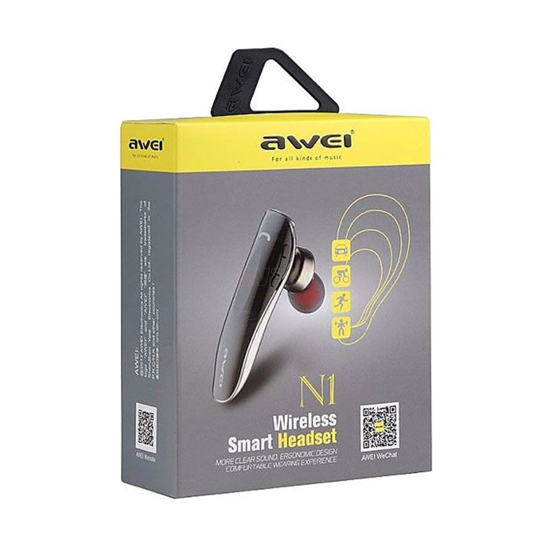 AWEI N1 WIRELESS SMART HEADSET BEST SOUND Shopee Malaysia