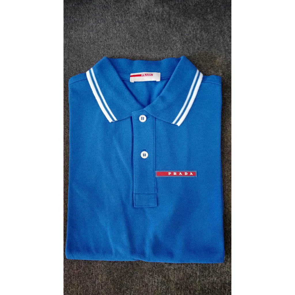 Prada discount polo tee