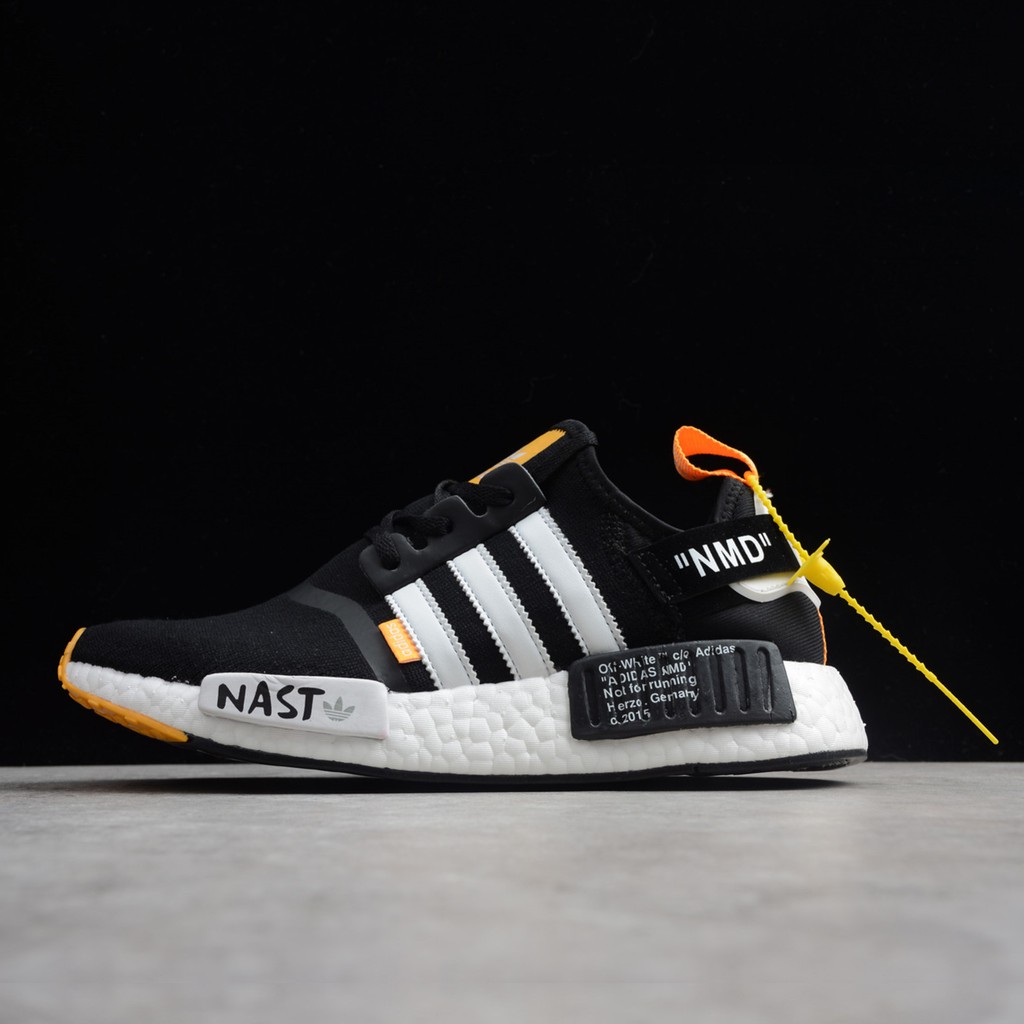 Adidas nmd x outlet off white black sneaker