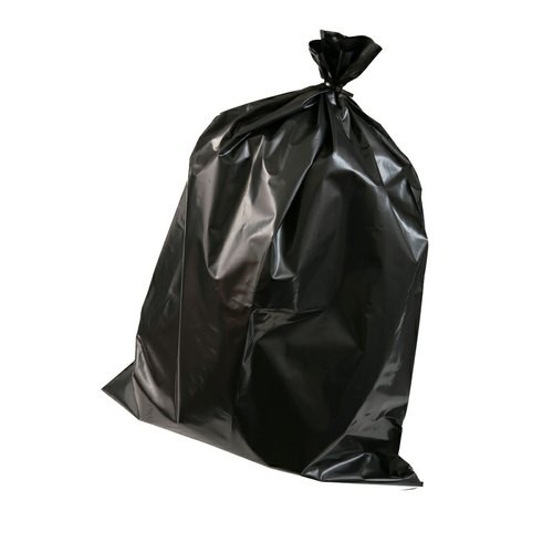 Eco Friendly Thick 0.05mm Recyclable Garbage Bags With Drawstring