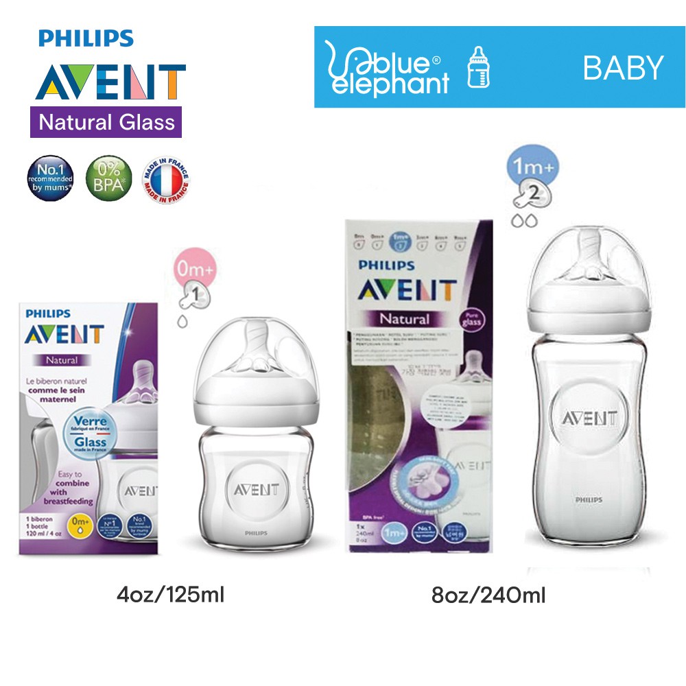 Biberon Natural 125 Ml / 4OZ - Avent Philips