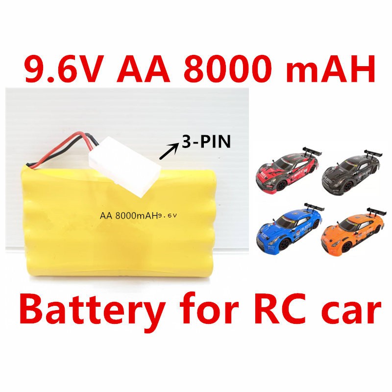 9.6 volt battery pack remote store control car