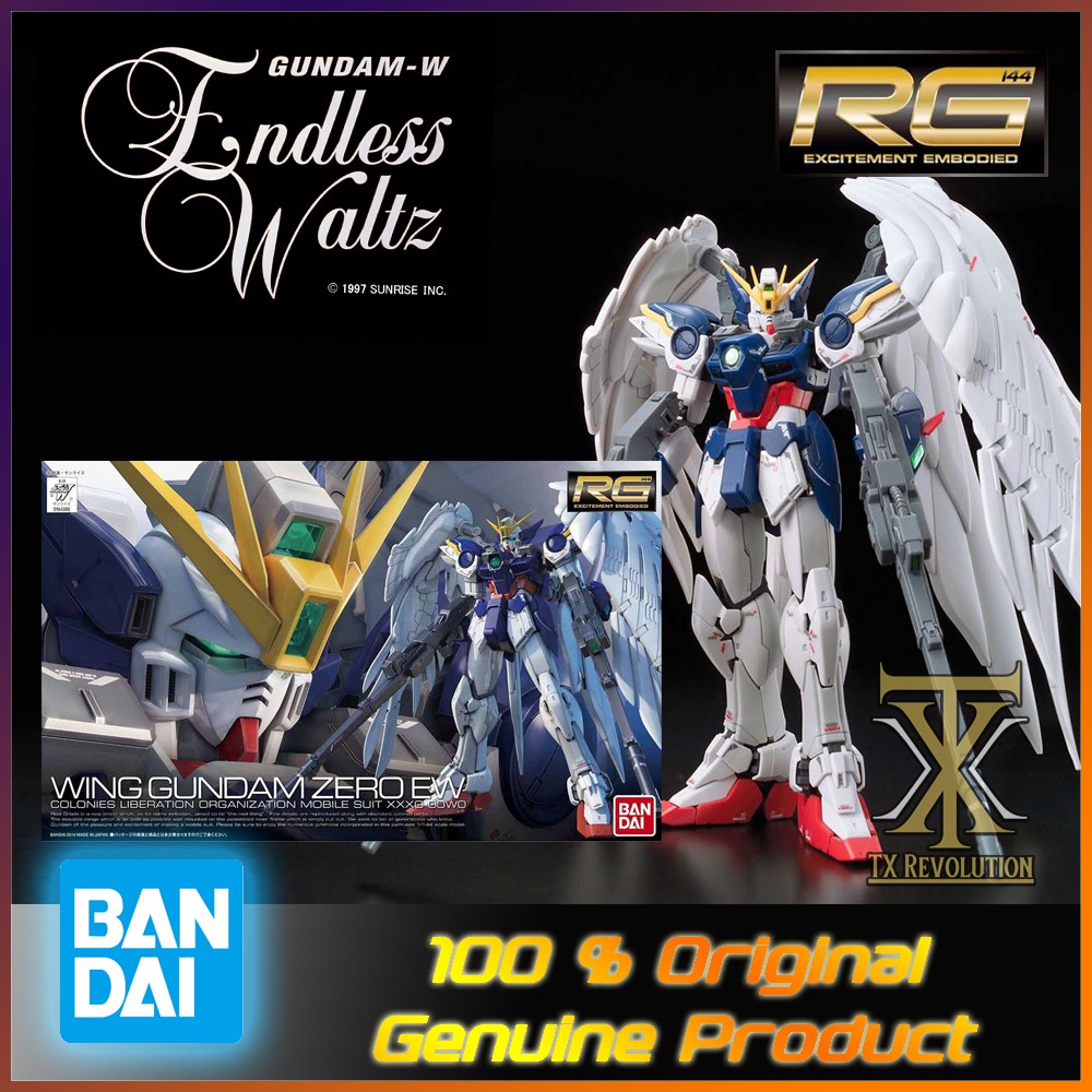 Gundam Wing: Endless Waltz #17 Wing Gundam Zero Real Grade Model Kit