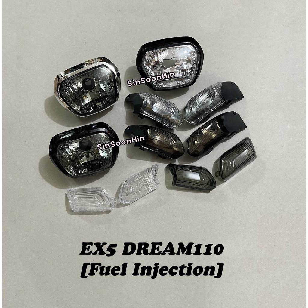 Honda EX5 DREAM110 EX5110 Fi Fuel Injection Head Lamp Signal Set