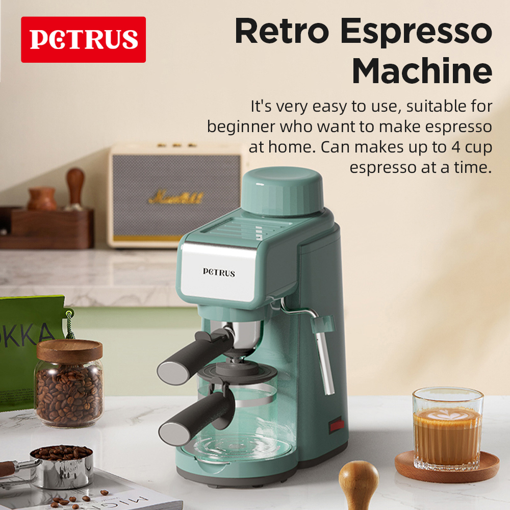 Petrus coffee maker espresso machine nespresso 5 cups Espresso Coffee Maker cafeteras  electricas CE Vacuum Coffee Maker