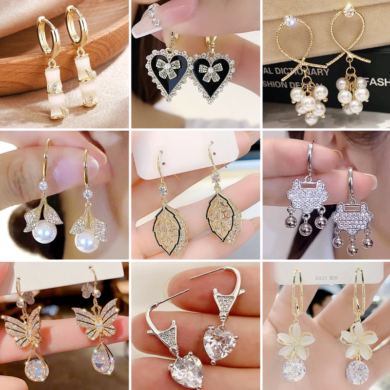 Latest design of hot sale earrings 2018