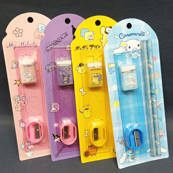 Kawaii Stationery 5-Piece Set