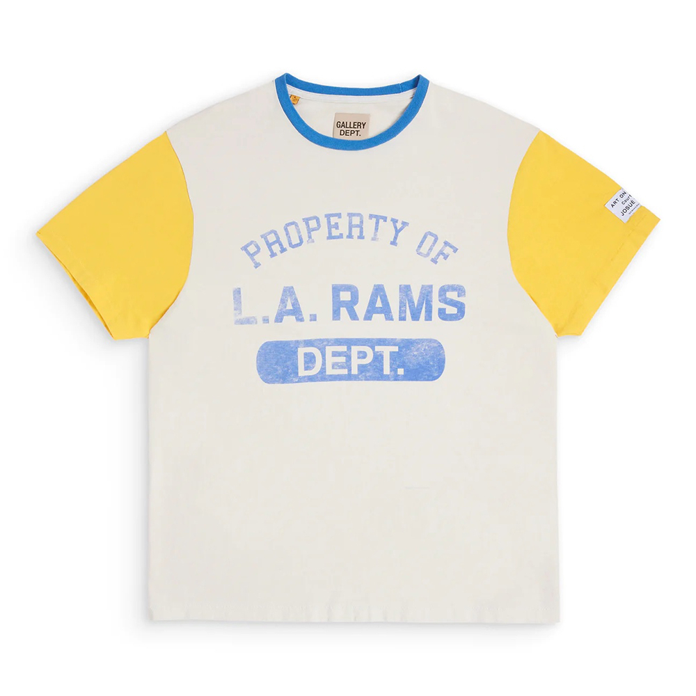 Gallery Dept. LA Rams Tee Sun Faded Black