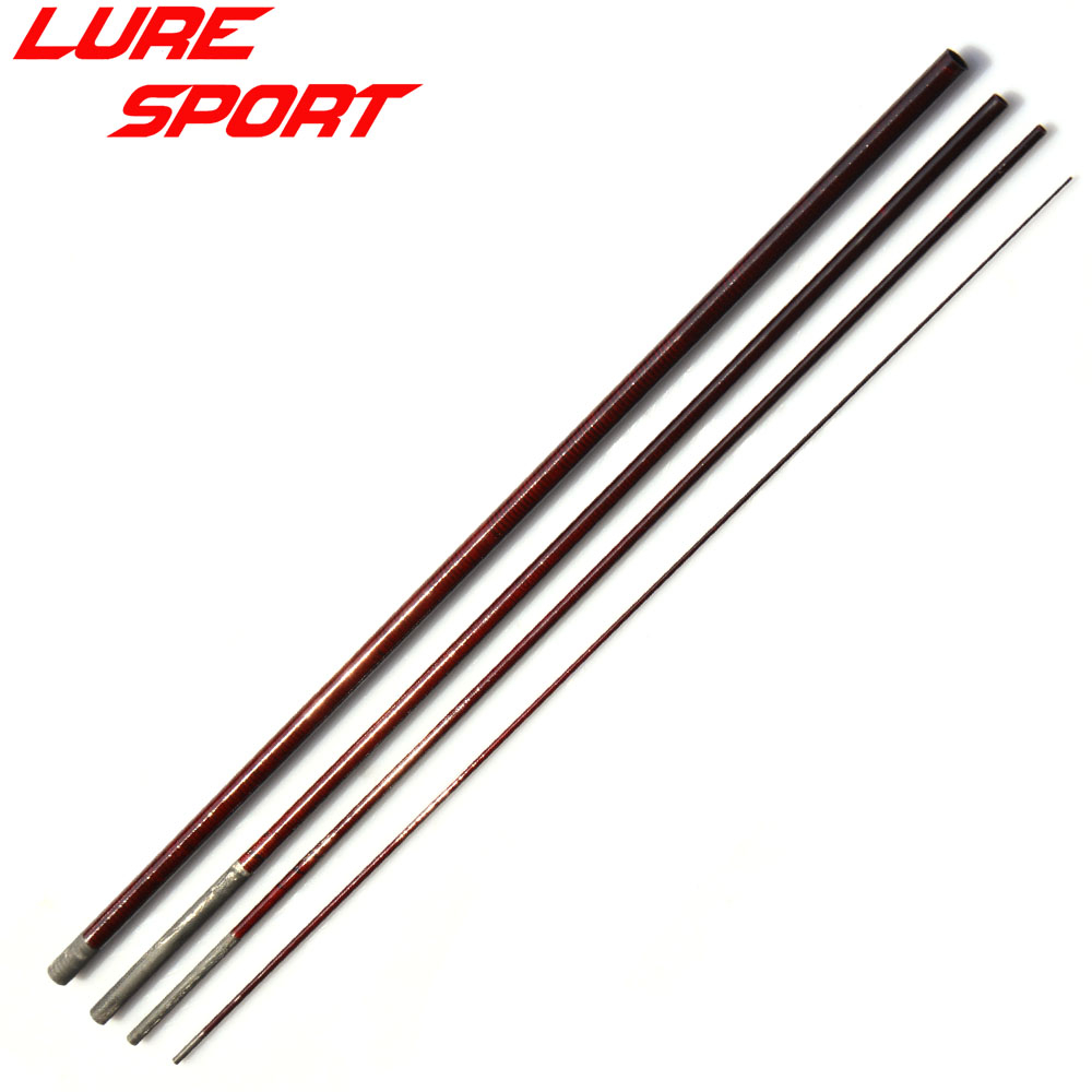 2.1m 6 Sections 3pcs Carbon Solid Tip Travel Fishing Rod Toray X-Cross  Carbon Blank Rod Building Component RepairDIY