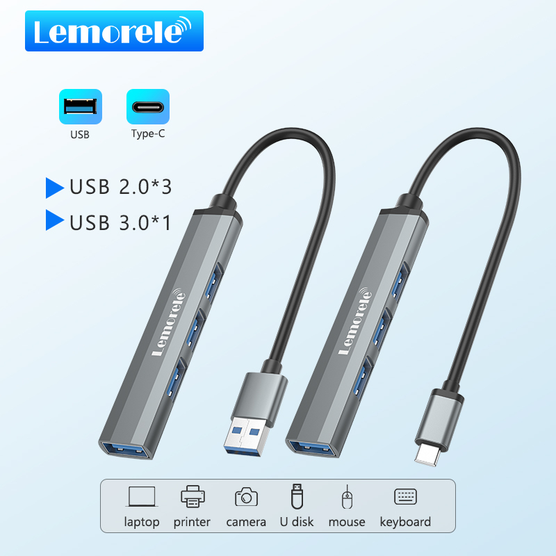 Lemorele USB C Hub for MacBook Pro/Air M1 (7 in 2 ) 【#TC14】