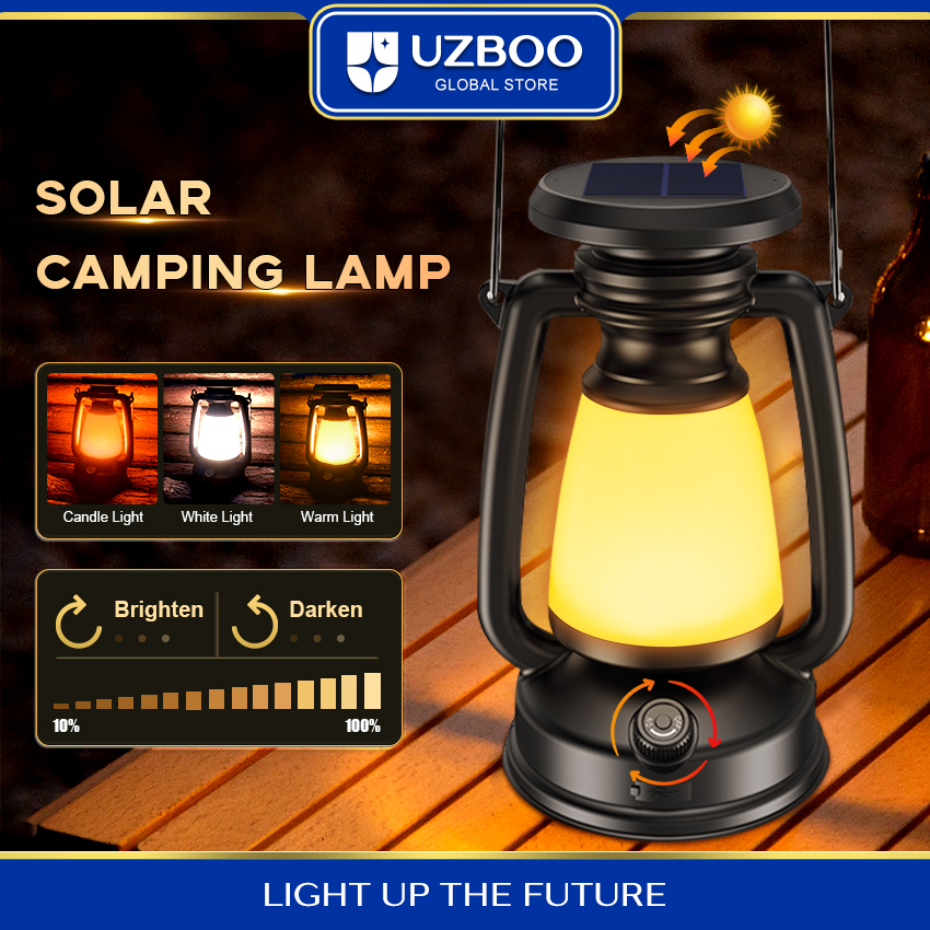 Solar sale camping lamp