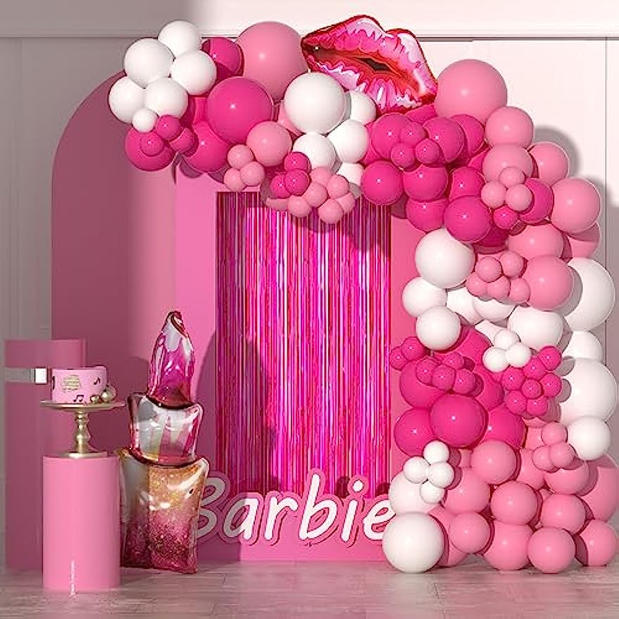 barbie balloons decorations