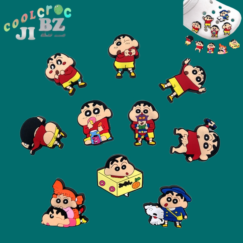 Croc Charms Jibbitz, R&M Shoe Charms Cartoon PVC Anime Croc