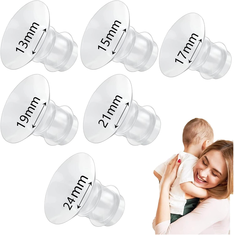 YOUHA Nipple Rulers for Flange Sizing Measurement Tool, Silicone & Soft  Flange Size Measure for Nipples, Breast Flange Measuring Tool Breast Pump