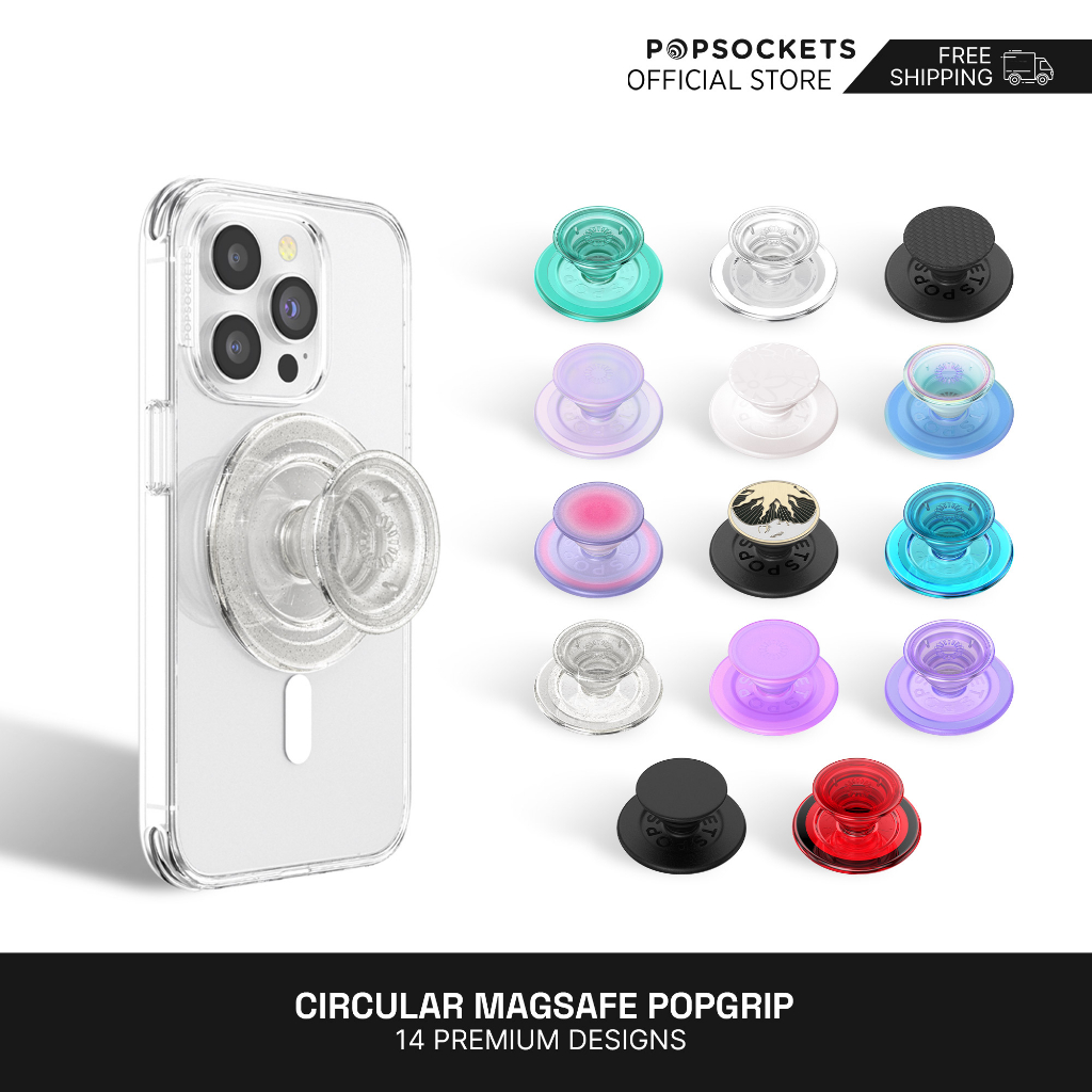 PopSockets Circular PopGrip for MagSafe
