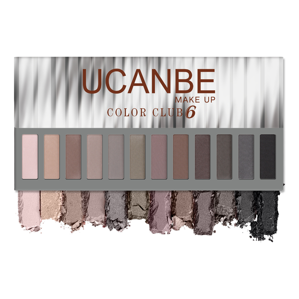 UCANBE Shimmer Matte Eyeshadow Palette, Abstraction Make Up Pallet