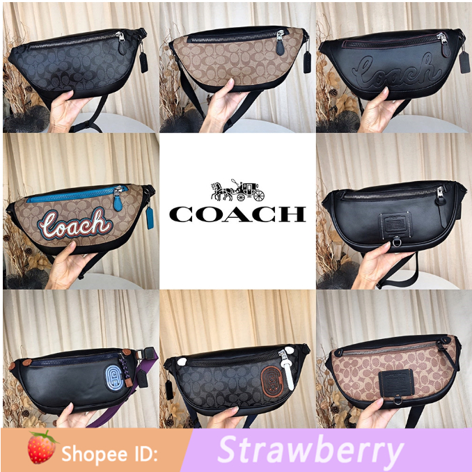 Shop Beg Coach Lelaki Original online