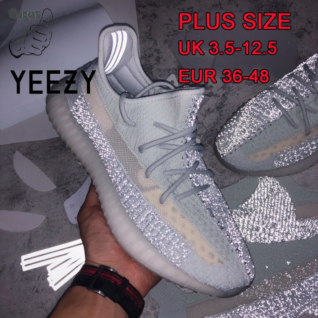 High Quality Big Size 36-48 Yeezys Hypespace Running Sports