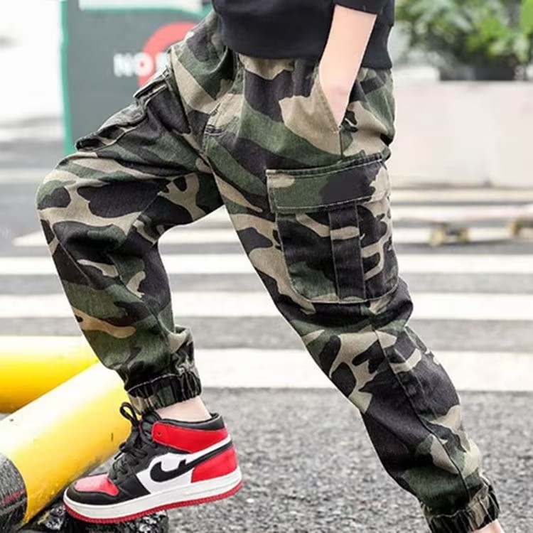 Boys store army joggers