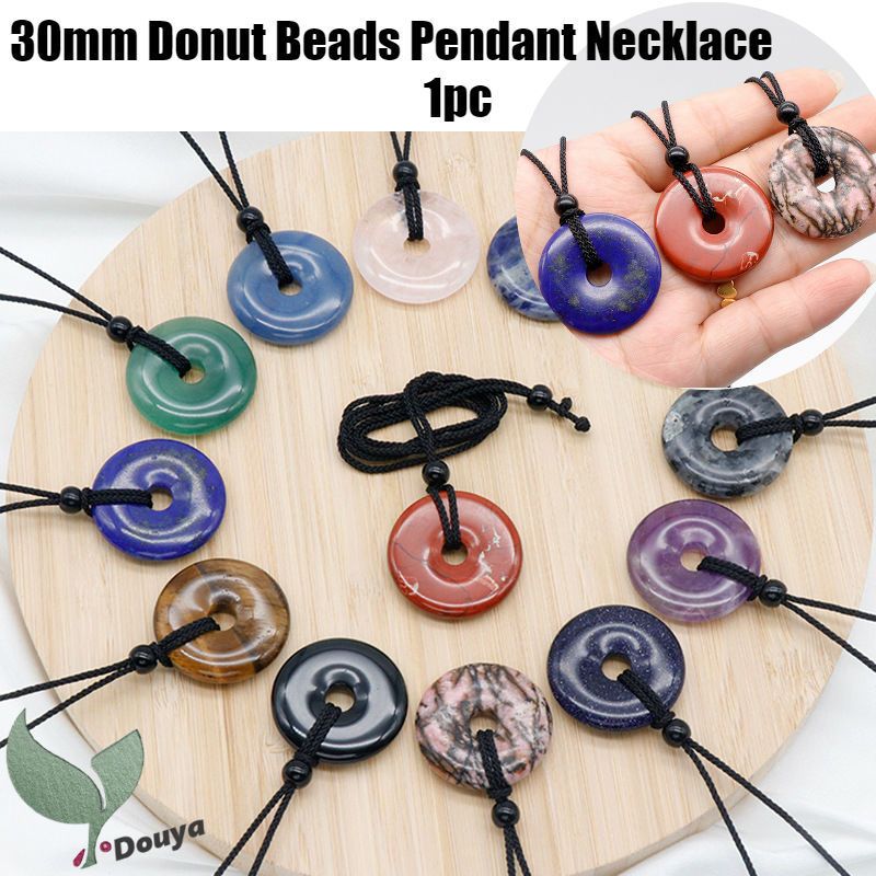 Donut deals pendant beads